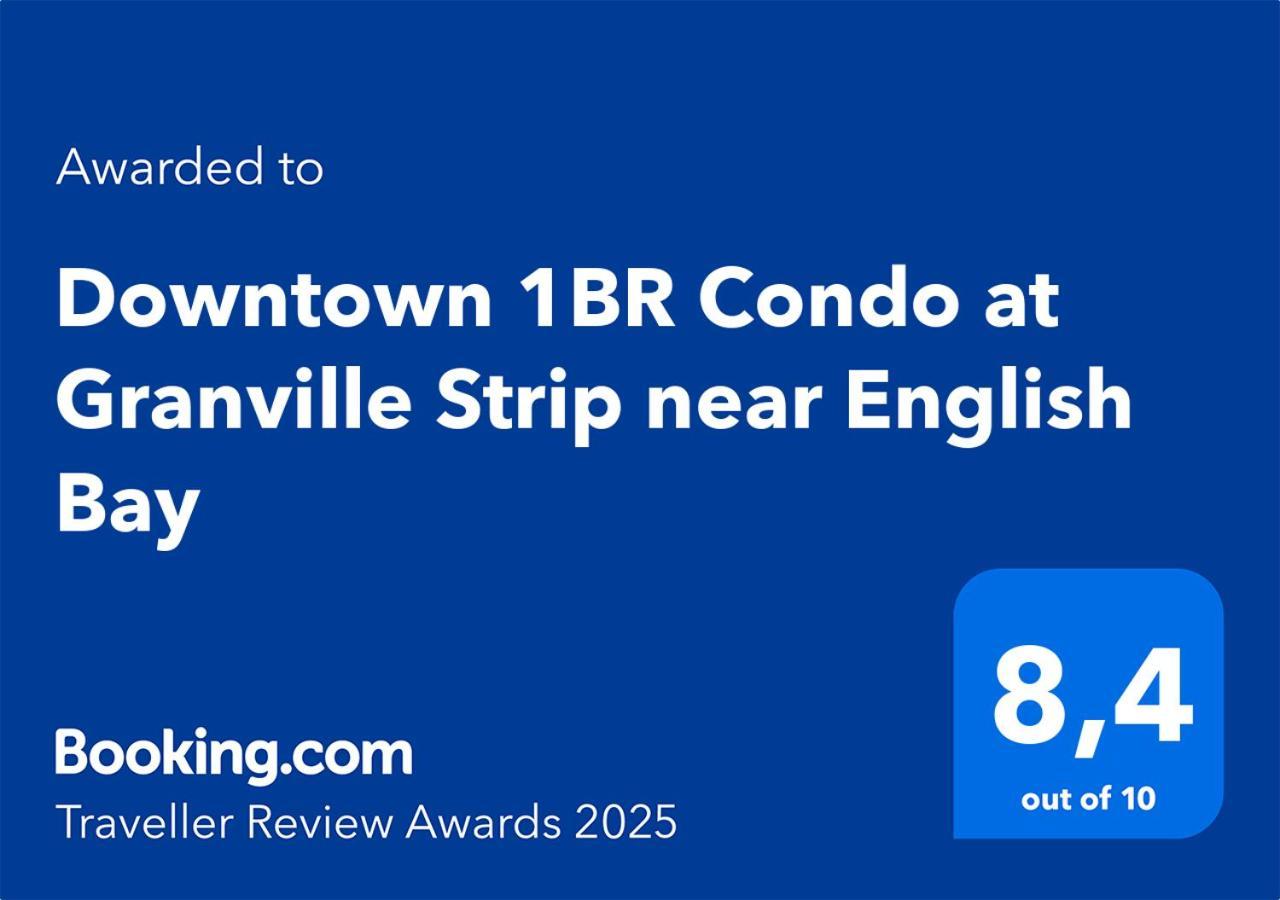Downtown 1Br Condo At Granville Strip Near English Bay Ванкувер Экстерьер фото